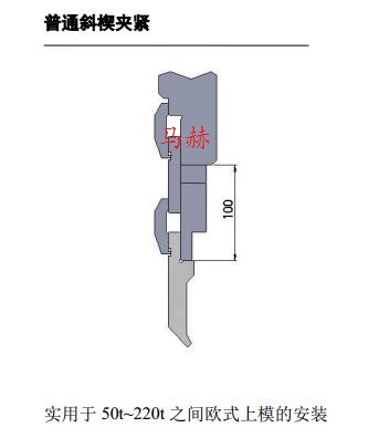 折彎機模具上模裝夾的幾種方式（上）